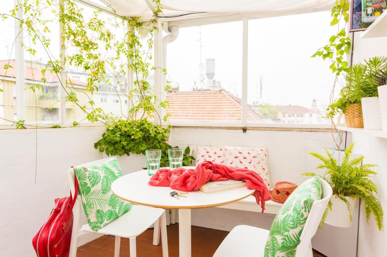 Duomo Views, Light, Jungle-Inspired Studio With Terrace Milan Exterior photo